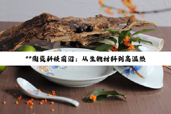 【今日要闻】**陶瓷科技前沿：从生物材料到高温热敏材料的创新进展与企业布局**