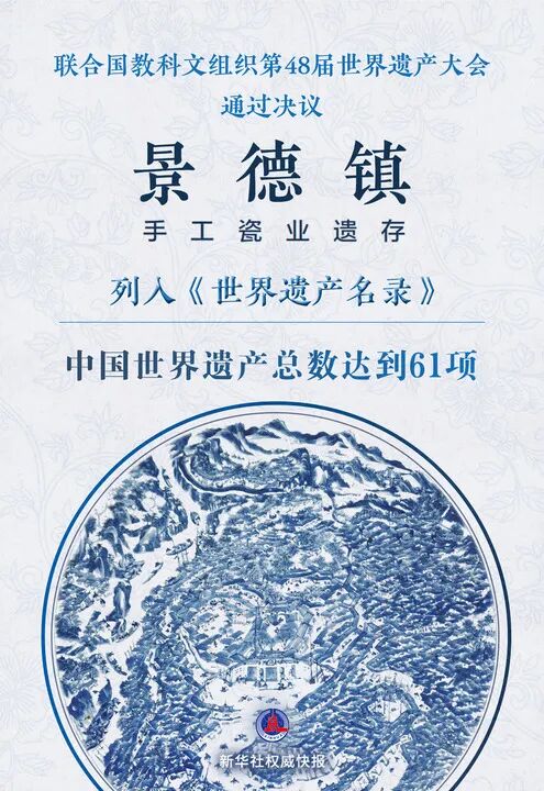 祝贺景德镇！