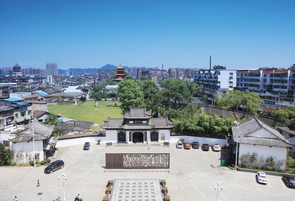  景德镇御窑厂国家考古遗址公园鸟瞰图
