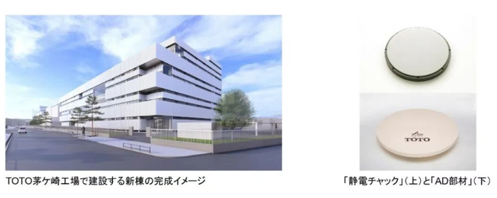 投资约170亿日元！TOTO新建研发大楼加速静电卡盘及AD零部件研发